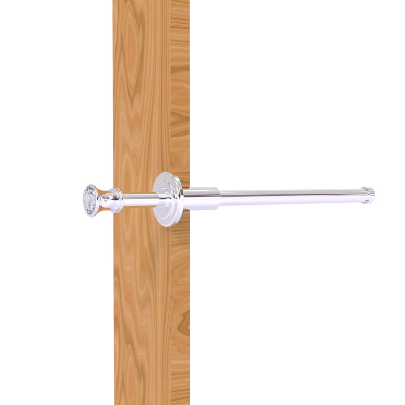 Tringle pour garde-robe l 9,75 po Freyja, Chrome poli