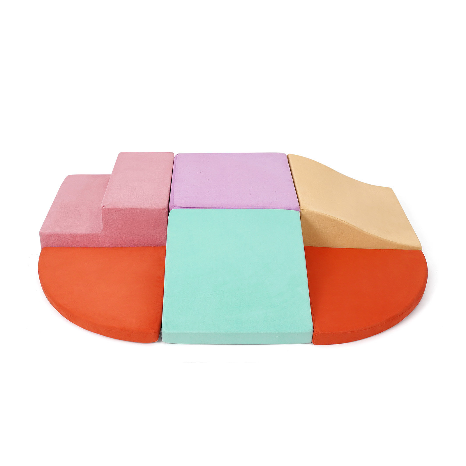 gaomon 6PCS Toddler Foam Climbing Blocks Set, Indoor Active | Wayfair