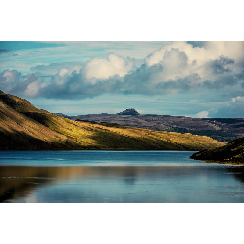 Scotland Blue by ASKA - No Frame Art Prints on Canvas, 81cm H x 122cm W