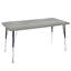 Table d'activité rectangulaire avec pieds réglables La Madera-79765390-99103996-99104058