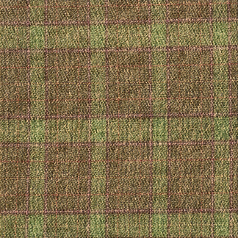 Huddleston Performance Wool Plaid Indoor Rug, Square 4'