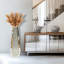 Vase de plancher en verre robuste