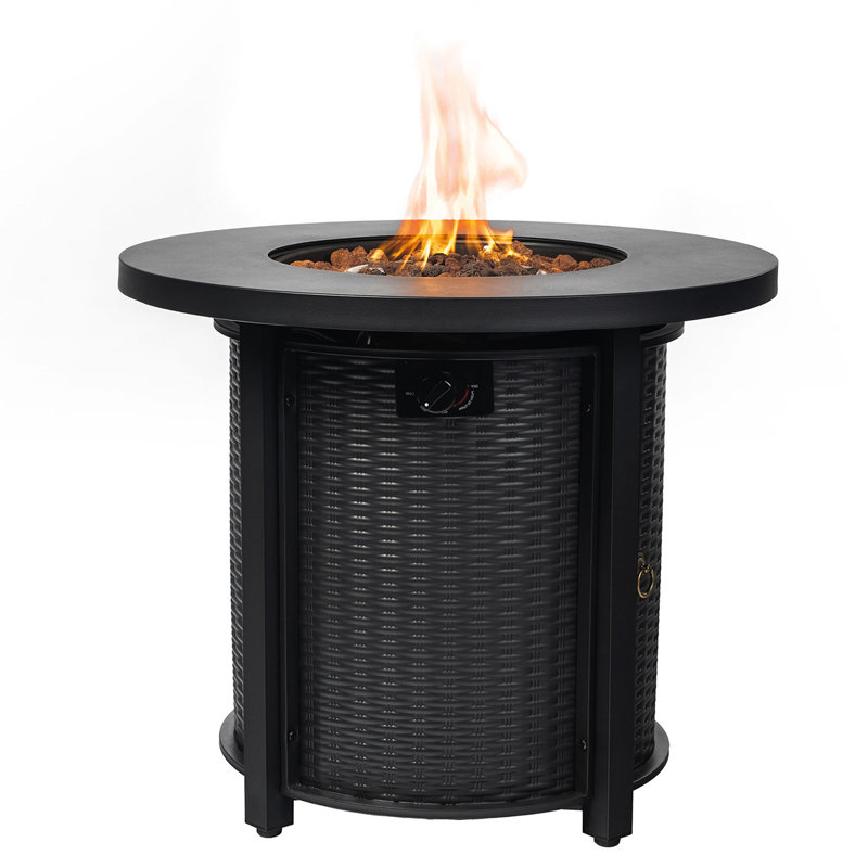 Table de foyer d'extérieur au propane H 24 po x l 30 po Dashon