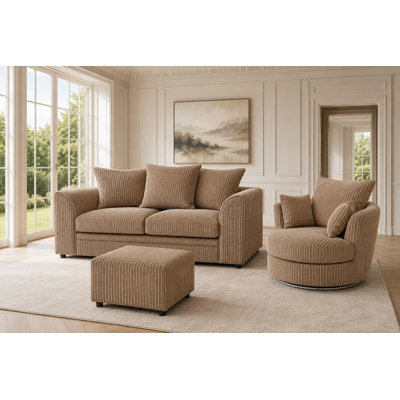 2 Seater Corduroy Sofa