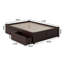 Concorde Solid Wood Storage Platform Bed with Footboard and Under Bed Drawers-1826326940-1826326942
