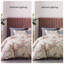 Ensemble de housse de couette en coton crème / rouge Pima-582925452