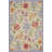 Papillon Hand Hooked Wool Pile Floral Rug-1188038010