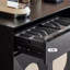 Buffet moderne en bois noir de luxe