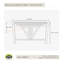 ARB Teak Outdoor Collection Outdoor Teak Dining Table