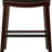 26 Inch Contemporary Upholstered Saddle Counter Stool With Nailhead Trim, Set Of 4, Comfort And Style For Modern Spaces
