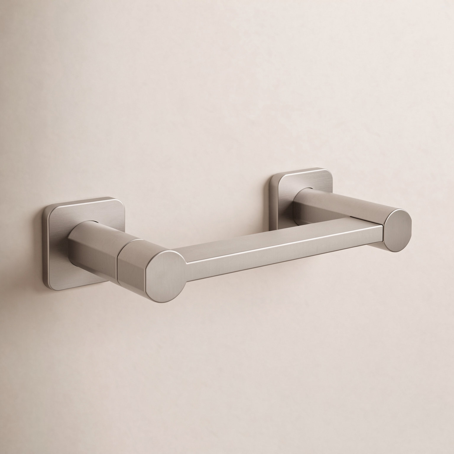 Parallel Pivoting Toilet Paper Holder, Vibrant Brushed Nickel