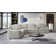 6 - Piece Power Reclining Upholstered Sectional With Wireless Charging Storage Console