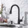 JOYHOPE Pull Down Kitchen Faucet with Soap Dispenser