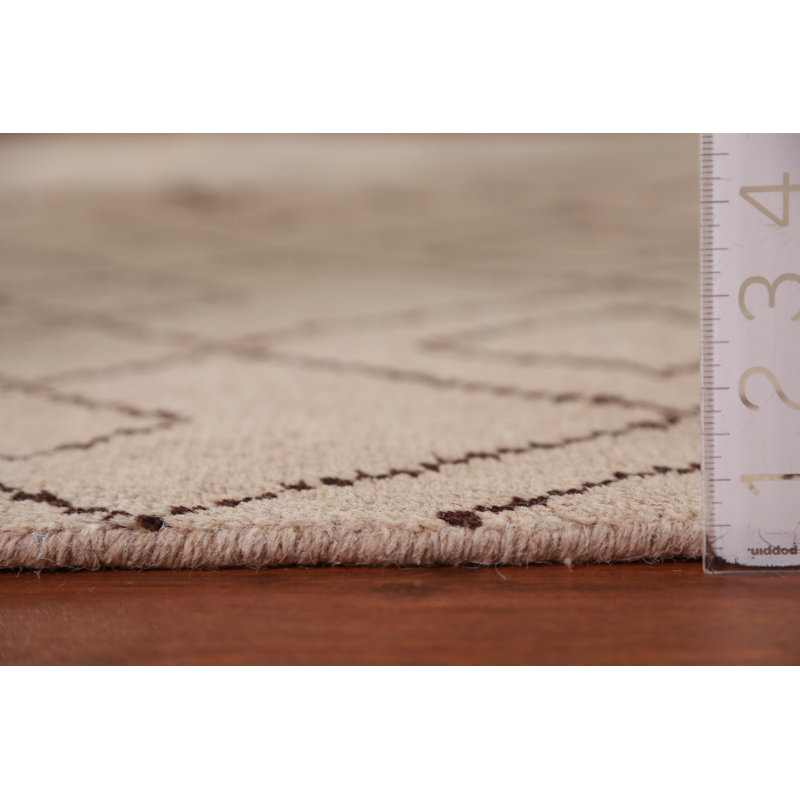 Tapis oriental à motif treillis marocain 5 x 8