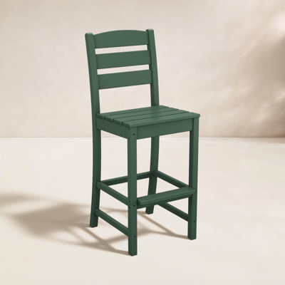 POLYWOOD® Lakeside Armless Patio Bar Stool