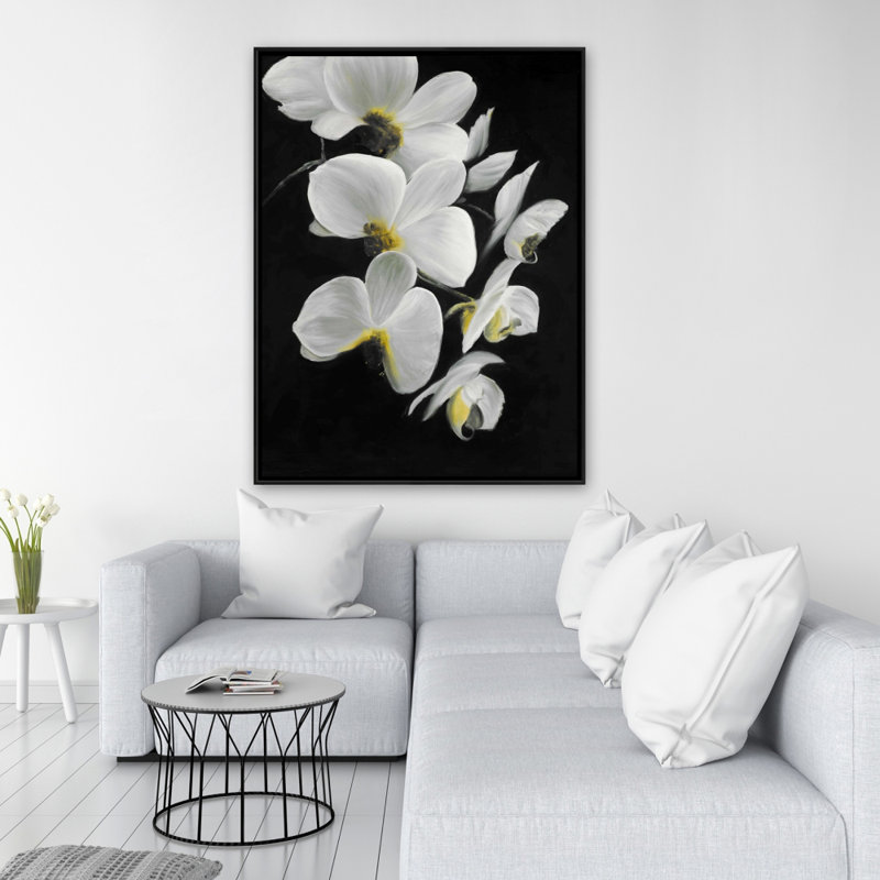 Magnifiques orchidées sur toile