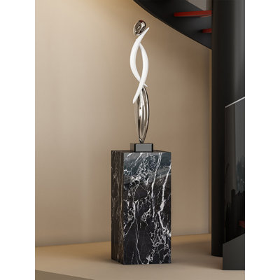 Art décoratif de luxe à base de pierre en résine