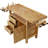 Wooden Workbench for Garage Workshop and Home