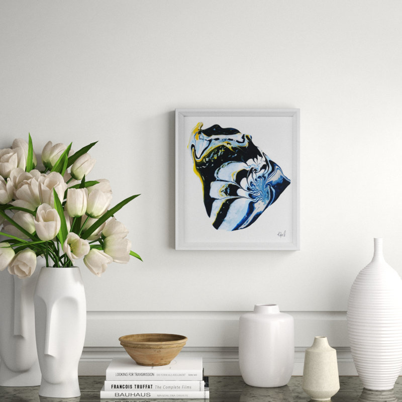 Paint Pools 8 Print by Kyle Goderwis, 17" H x 15" W