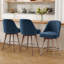 Tabouret de comptoir pivotant 26 po Makylia-1851578240