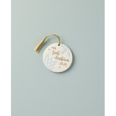 ANNUAL DATED 2020 Our First Christmas Holiday Shaped Ornament
