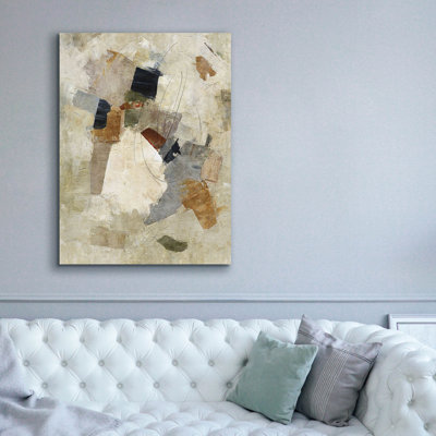  «Parchment» par Suzanne Nicoll, art mural sur toile, 40 po x 54 po