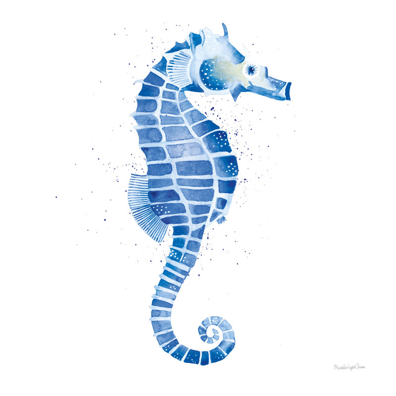 " Seahorse ", 36" H x 36" W x 1.25" D