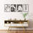 Metal Wall Art Décor,Morden Wall Art for Living Room Bedroom Hallway Dining Room, Line Art Wall Décor,Set of 4-1058097841