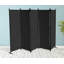 Abreia 268cm W x 167cm H 5 - Panel Folding Room Divider-528810675