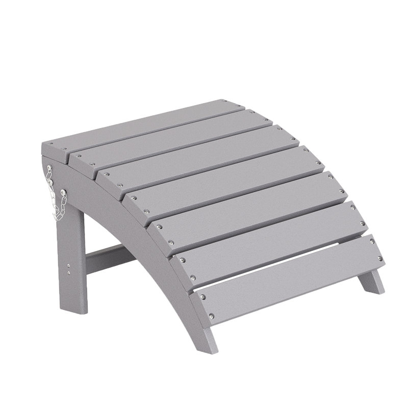 Repose-pieds Adirondack, gris