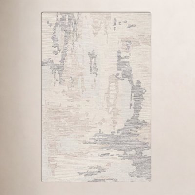 Noland Brushstrokes Hand-Tufted Abstract Rug