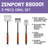 Steel Grilling Tool Set