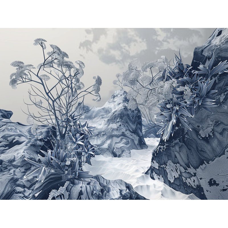 Tapis de bain Winter Scene, L 21 po x L 34 po