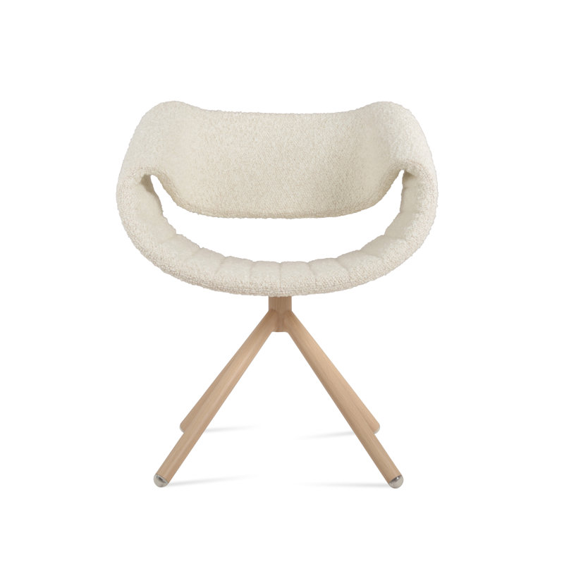 Chaise pivotante Seminyak, Naturel