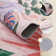 Washable Area Rug for Living Room Floral Rugs for Bedroom Non-Slip Soft Scalloped Floor Carpet