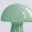Lampe de table en verre avec champignon-519595190