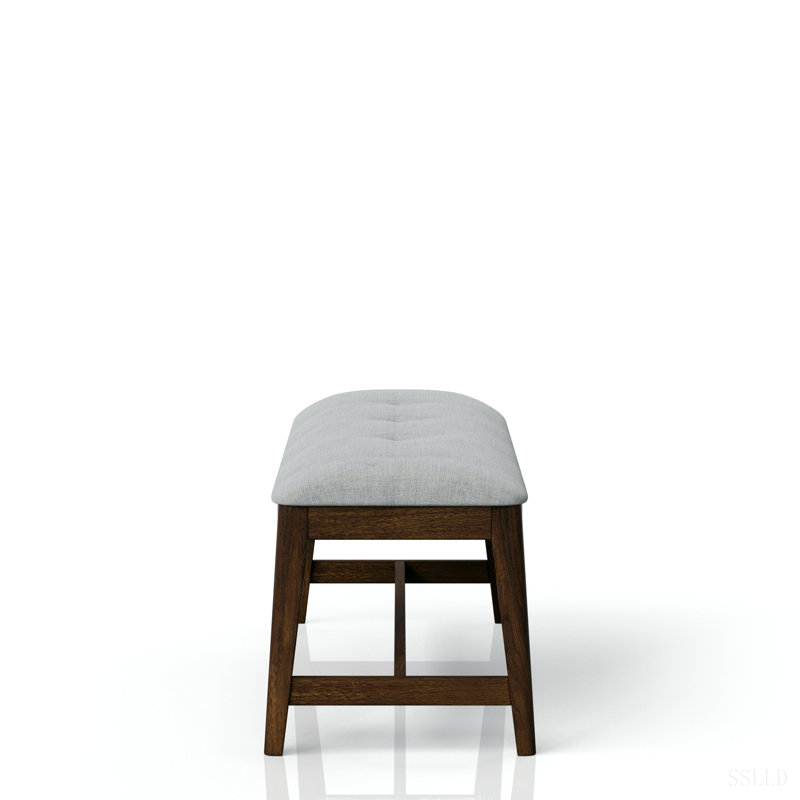 Banc de salle à manger sans dossier Mid-Century