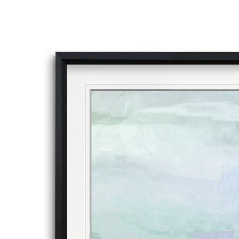 « mauve gris ii », peinture, H 28 po x l 28 po x p 1,5 po, Cadre noir