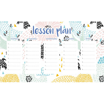 Magnetic Lesson Plan Abstract Swallows