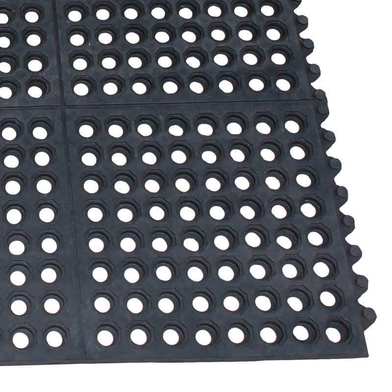 Tapis de cuisine en caoutchouc Commercial 36 po x 36 po