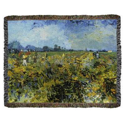 Jeté en coton gogh vincent van
