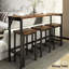 Counter Height Extra Long Dining Table Set-632658720