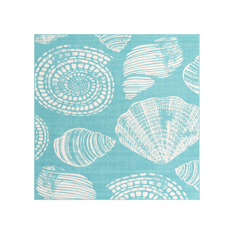 Geo Indoor / Outdoor Rug, Rectangle 7'10" x 10'