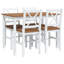 4 - Person Solid Wood Dining Set-16938128