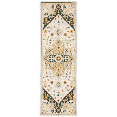 Eitelfritz Wool Oriental Indoor Rug