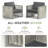 Ezell Outdoor Wicker Club Chairs 400Lb Capacity, With Weatherproof Cusions-648810638
