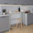 Stainless Steel Open Base Work Table with Wheels-1686596925