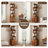 Rotating Bookshelf, 360 Degree Display 5 Tier Corner Bookshelf With Drawer For Small Space, Floor Standing Bookcase Storage Rack, Wood Narrow Organizer For Bedroom, Living Room, WALNUT COLOR-265435544