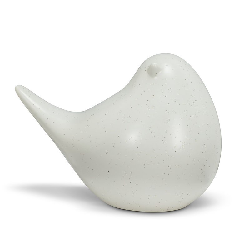 Figurine oiseau assis, Ivoire