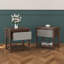 Ensemble de lit plateforme moderne en bois avec tête de lit et deux tables de chevet assorties pour des chambres élégantes et fonctionnelles-1157093054